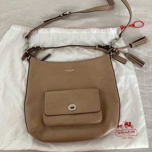 COACH leather tote or cross body